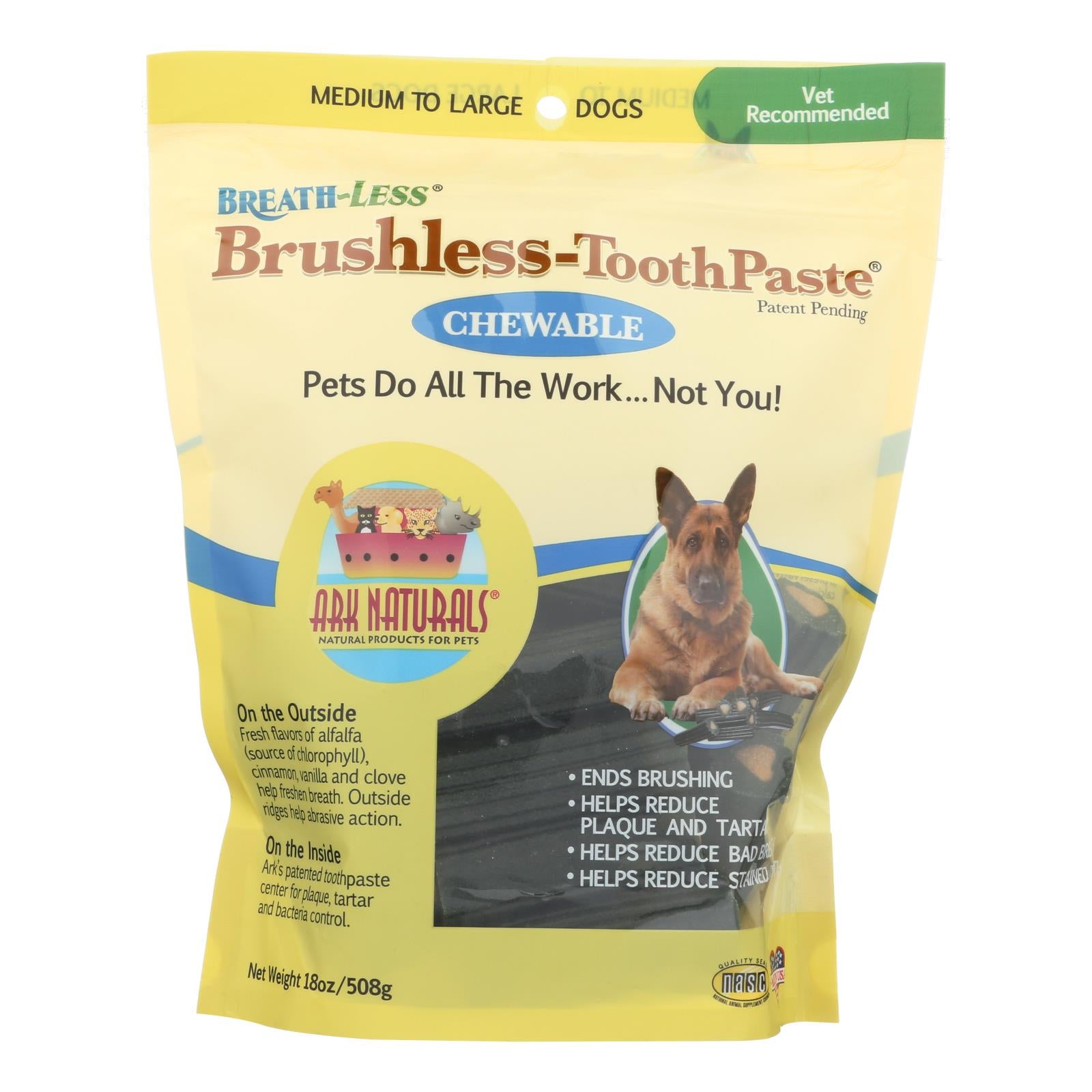 Ark Naturals Breath-less Brushless Toothpaste - 18 Oz - GreatEagleInc