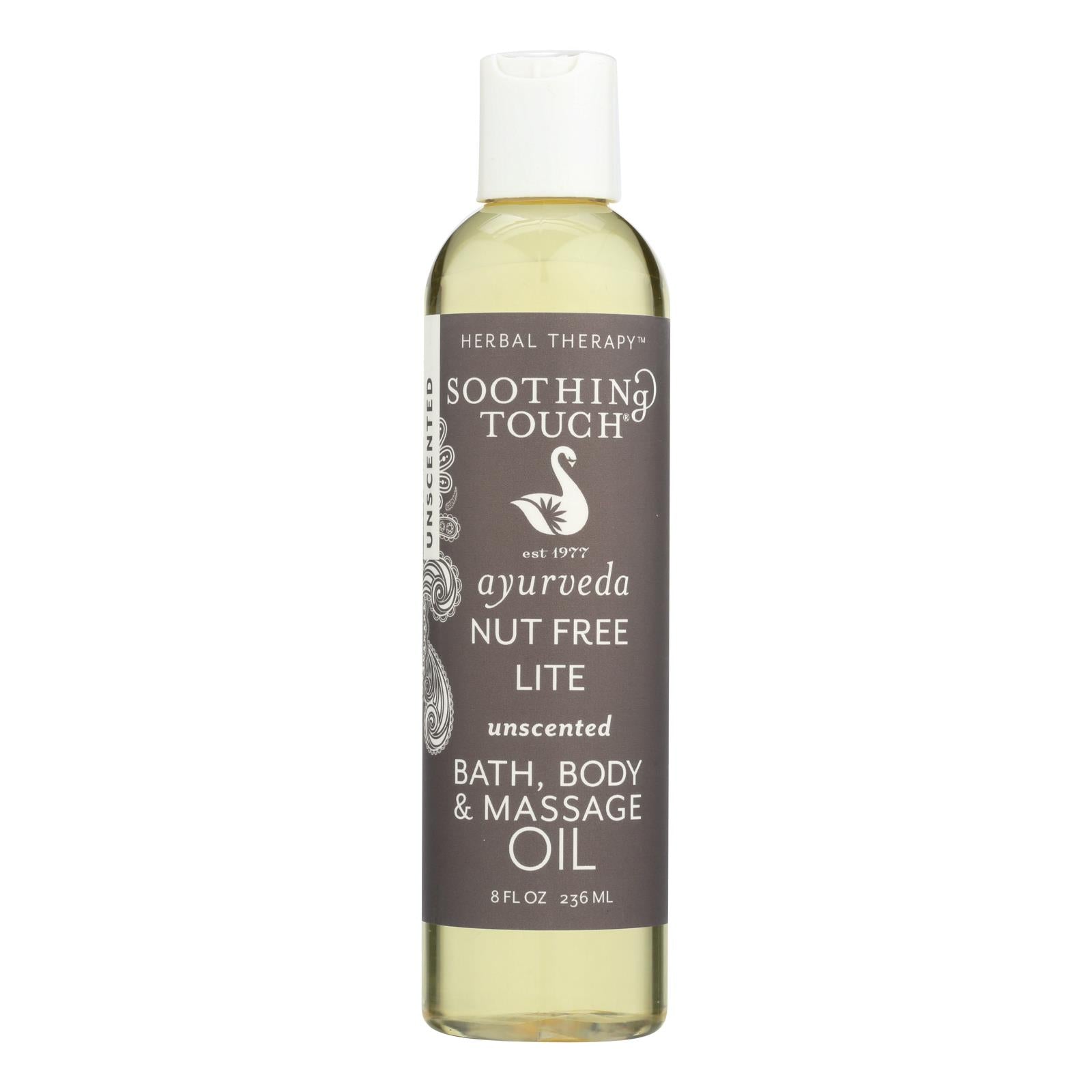 Soothing Touch Massage Oil - Nut Free - 8 Oz - GreatEagleInc