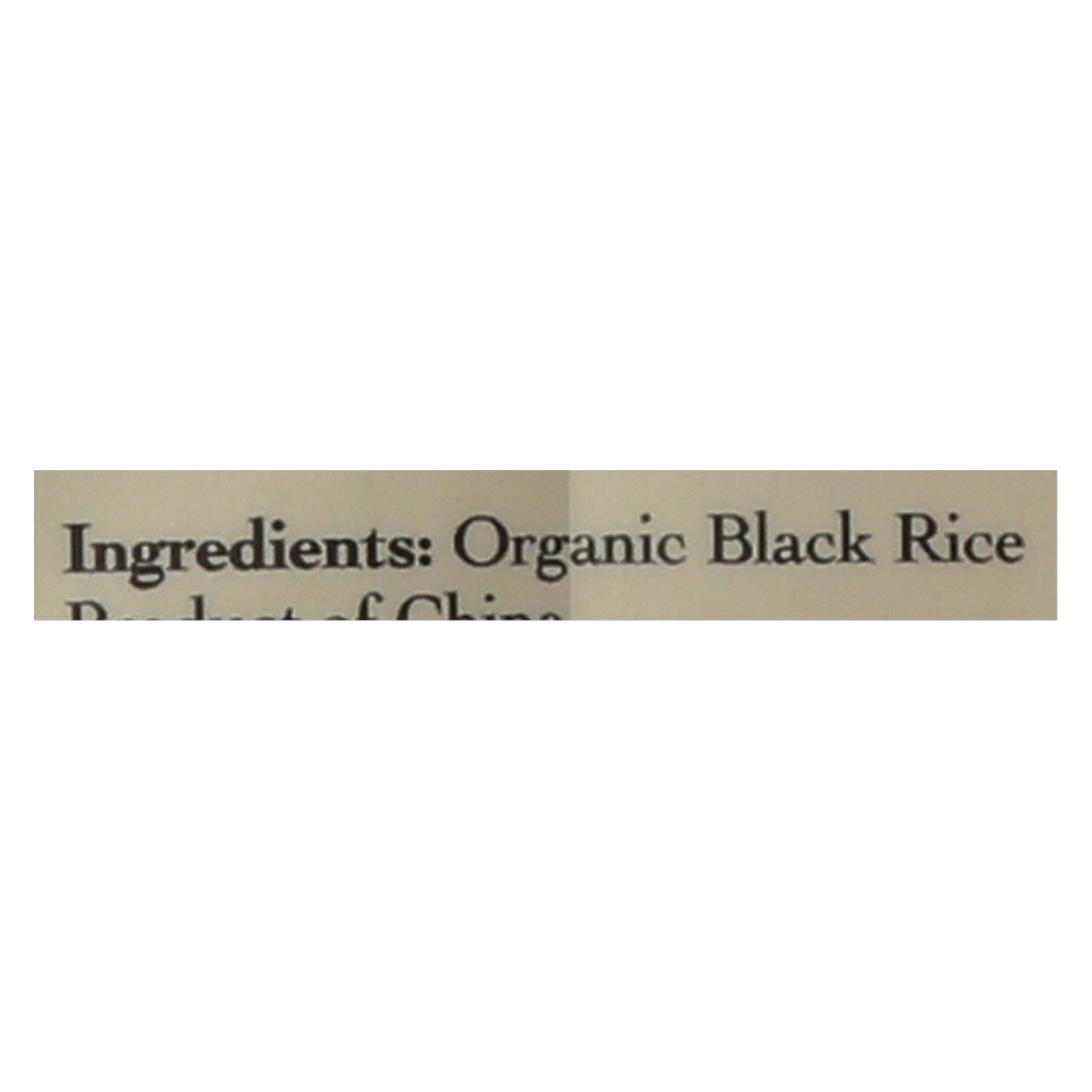 Lotus Foods Heirloom Forbidden Rice - Case Of 6 - 15 Oz. - GreatEagleInc