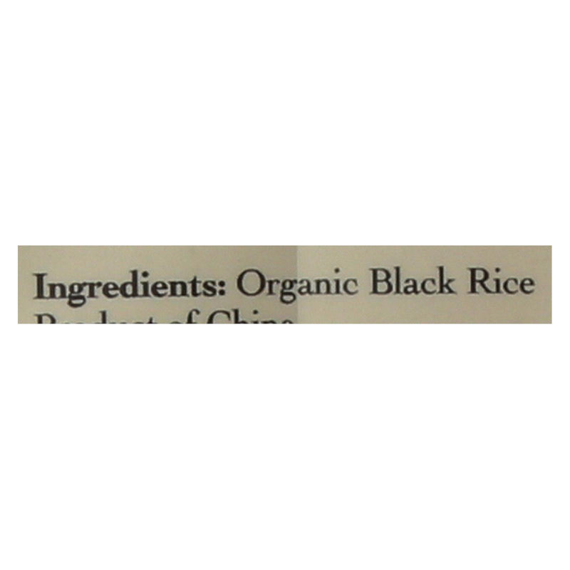 Lotus Foods Heirloom Forbidden Rice - Case Of 6 - 15 Oz. - GreatEagleInc