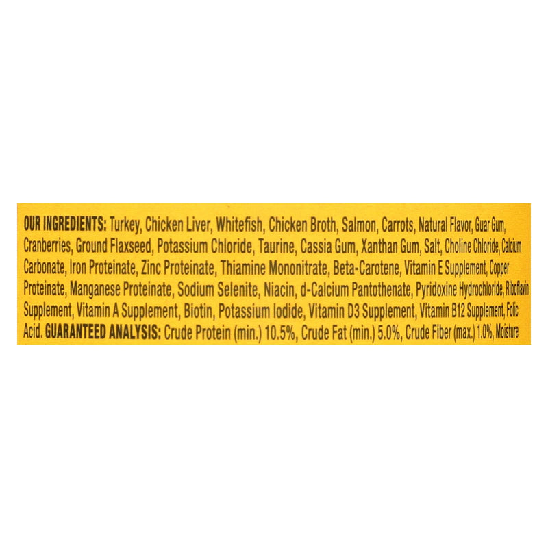 Wellness Pet Products Cat Food - Turkey And Salmon Recipe - Case Of 24 - 3 Oz. - GreatEagleInc