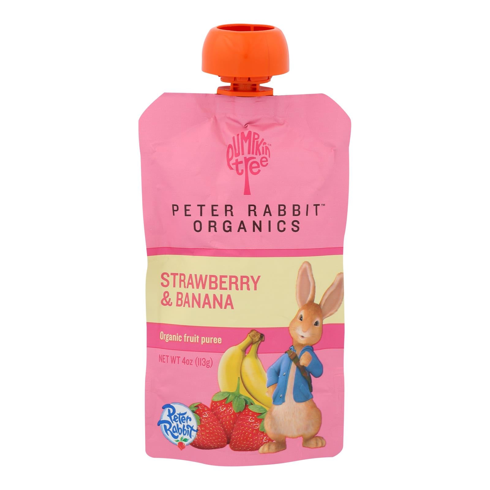 Peter Rabbit Organics Fruit Snacks - Strawberry And Banana - Case Of 10 - 4 Oz. - GreatEagleInc