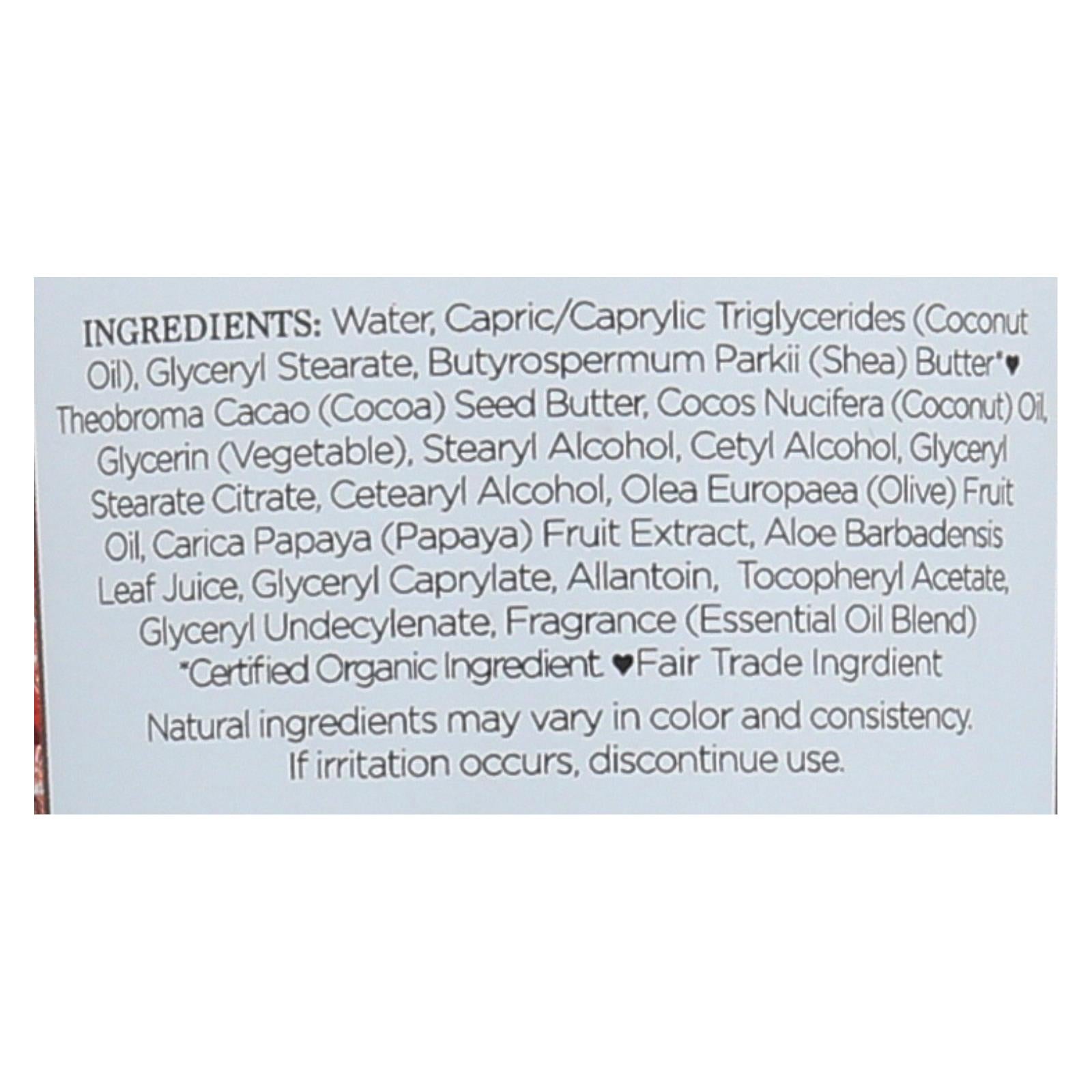 Nubian Heritage Hand Cream - Coconut & Papaya - 4 Oz - GreatEagleInc