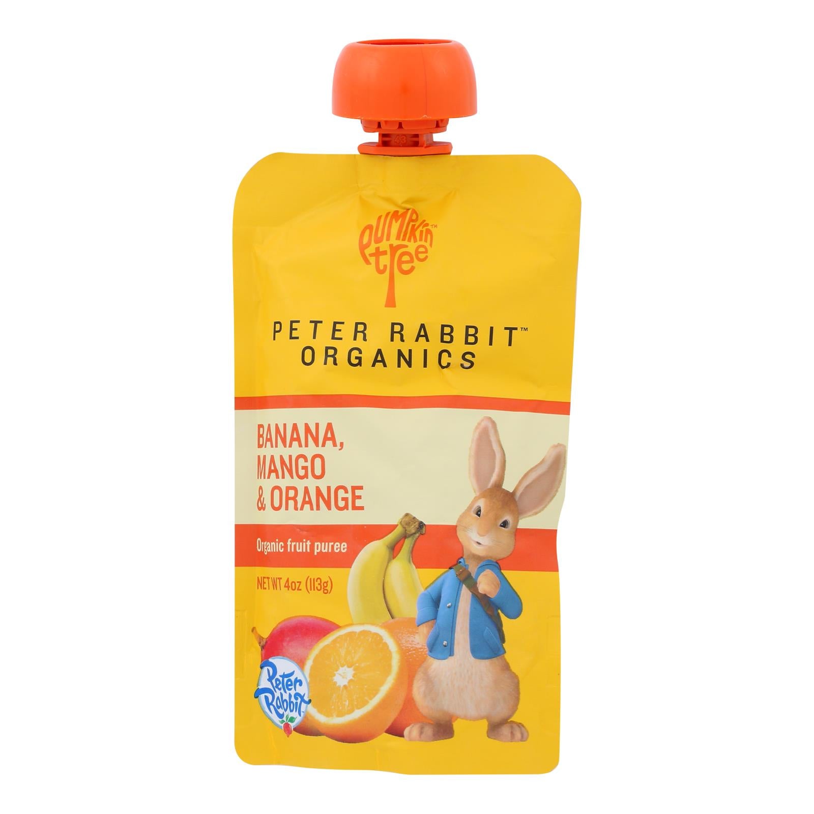 Peter Rabbit Organics Fruit Snacks - Mango Banana And Orange - Case Of 10 - 4 Oz. - GreatEagleInc