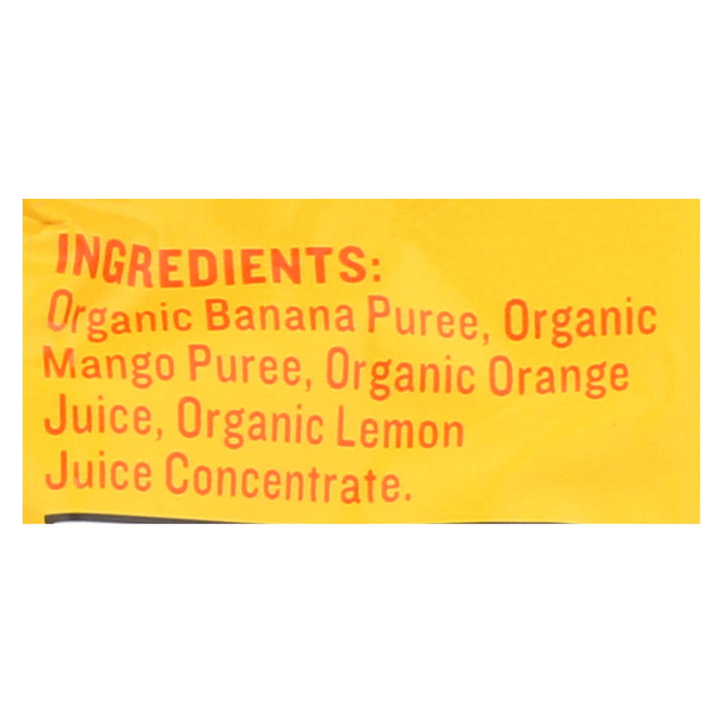 Peter Rabbit Organics Fruit Snacks - Mango Banana And Orange - Case Of 10 - 4 Oz. - GreatEagleInc
