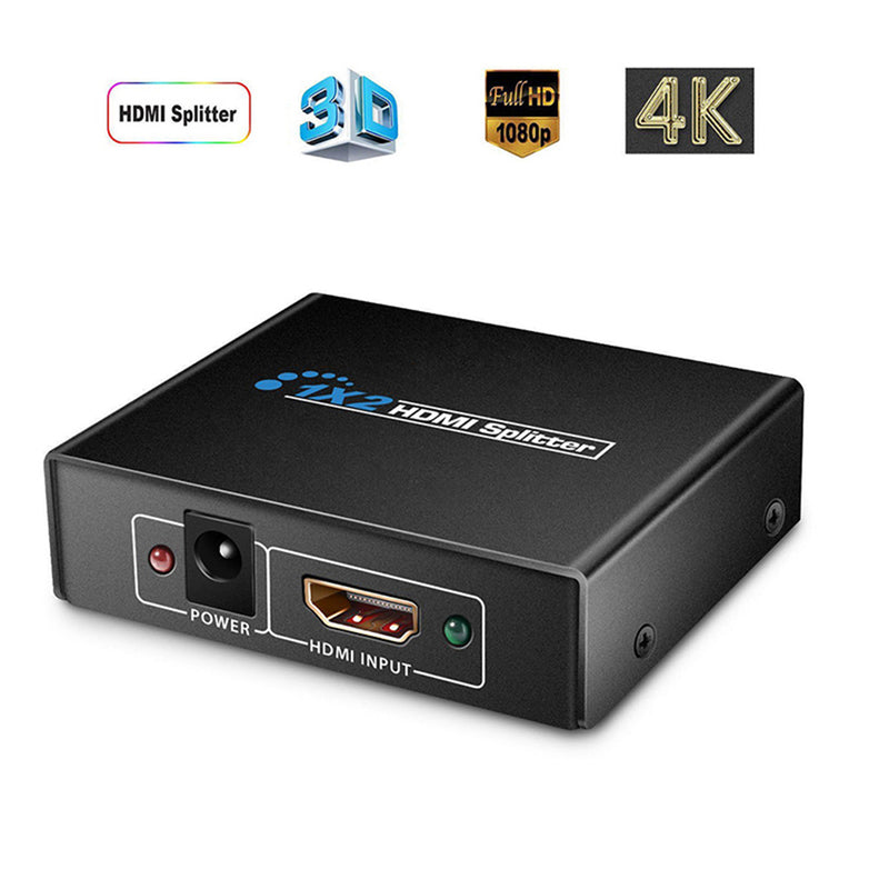 HDMI-compatible Distributor 1 / 2 1080p HD Screen Player 3D HDMI-compatible 1 In 2 Out
