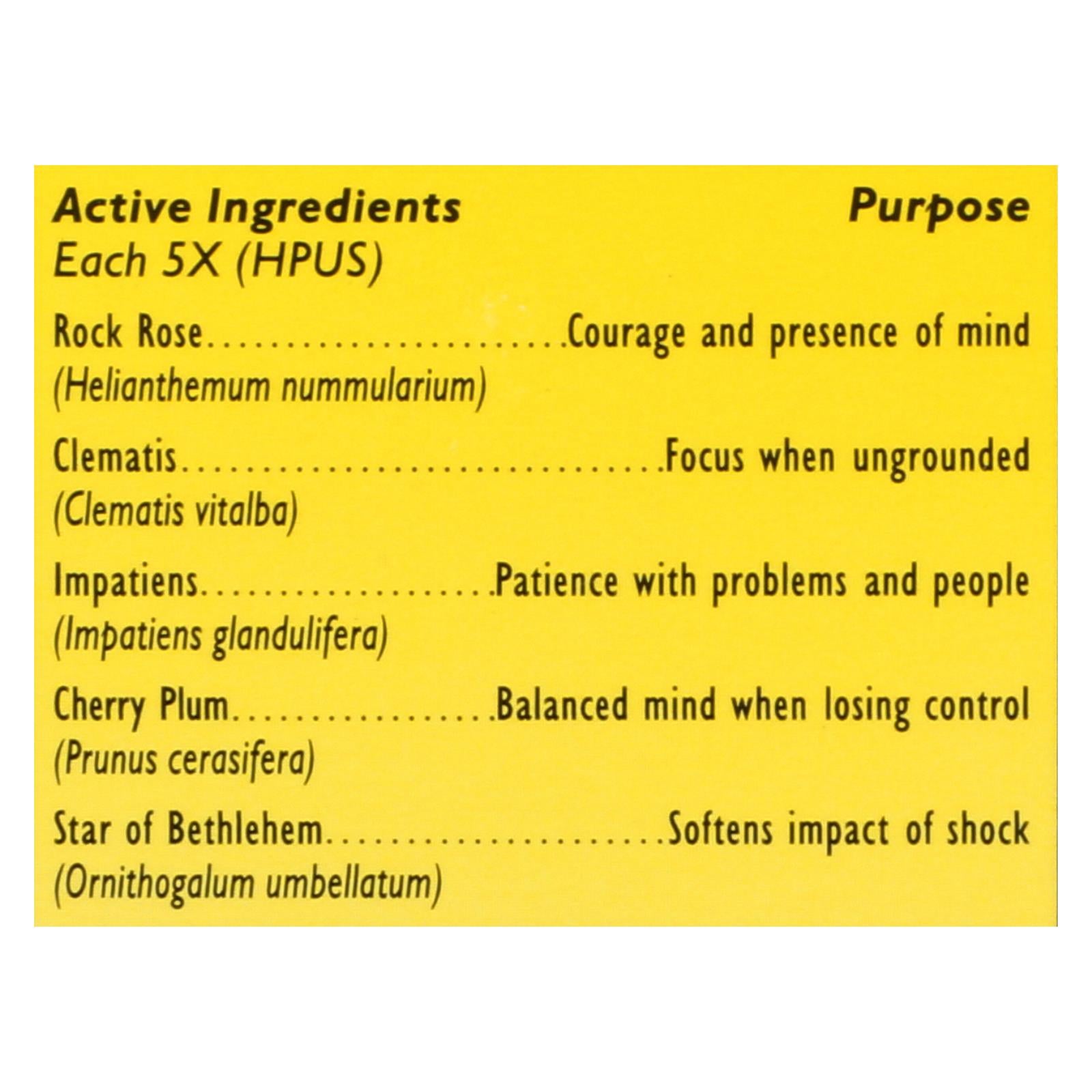 Bach Flower Remedies Essences Rescue Remedy Spray Original Flower - 0.7 Fl Oz - GreatEagleInc