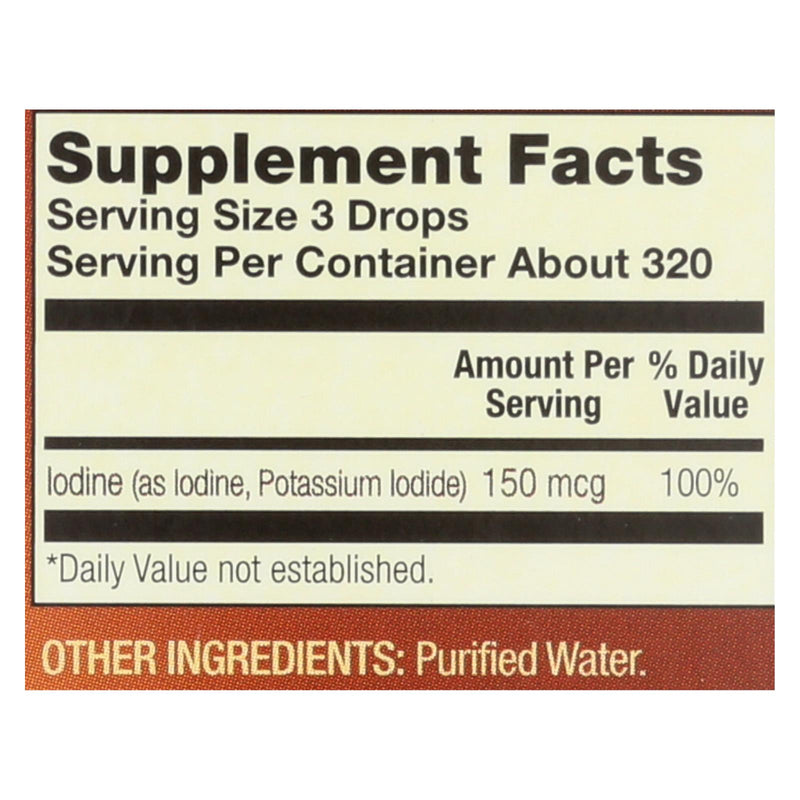 Life-flo Health Care Liquid Iodine Plus - 2 Fl Oz - Eco-Friendly Home & Grocery