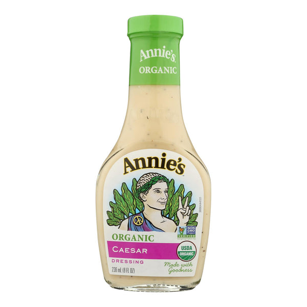 Annie's Naturals Organic Dressing Caesar - Case Of 6 - 8 Fl Oz. - GreatEagleInc