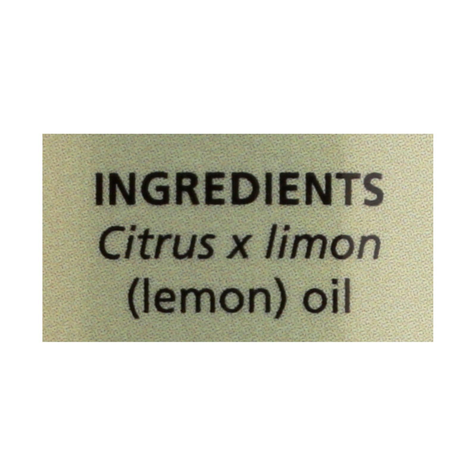 Aura Cacia - Essential Oil - Lemon - 2 Fl Oz - GreatEagleInc