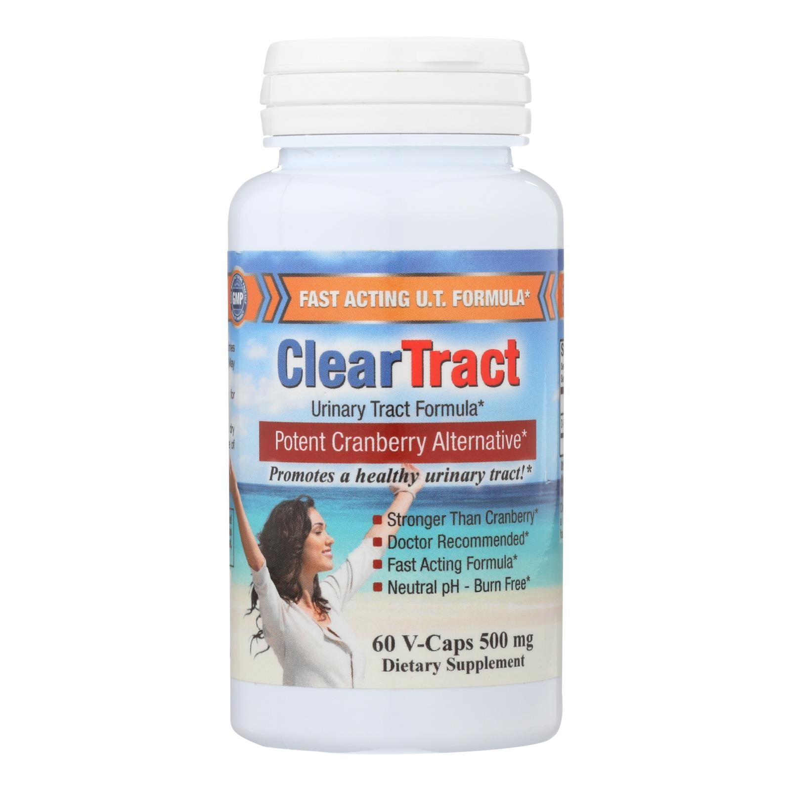 Cleartract D-mannose Formula - 500 Mg - 60 Capsules - Eco-Friendly Home & Grocery