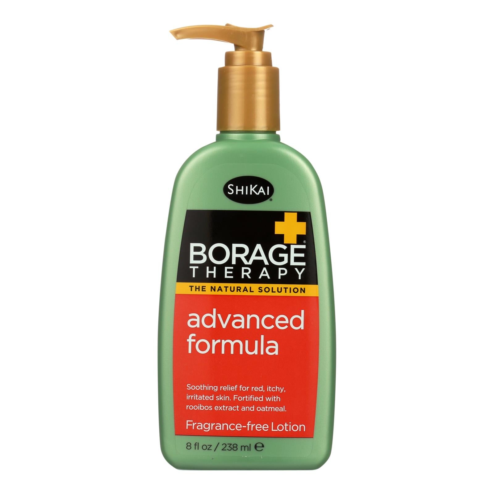 Shikai Borage Therapy Advanced Formula Fragrance Free - 8 Fl Oz - GreatEagleInc