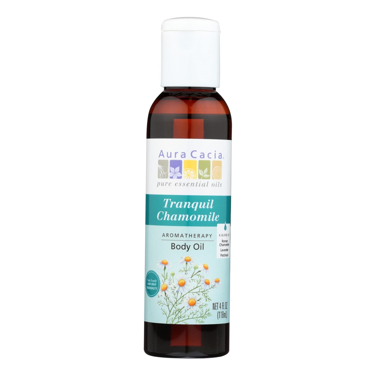 Aura Cacia - Aromatherapy Body Oil Tranquility - 4 Fl Oz - GreatEagleInc