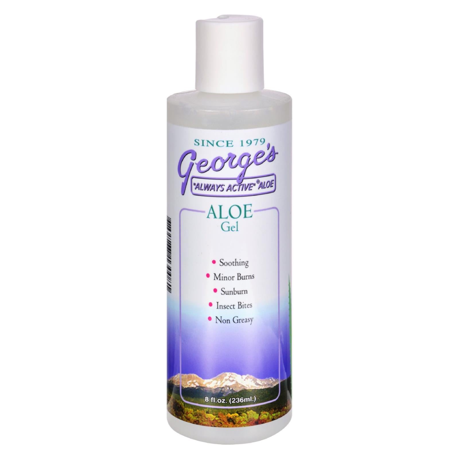 George's Aloe Vera Gel - 8 Fl Oz - Eco-Friendly Home & Grocery