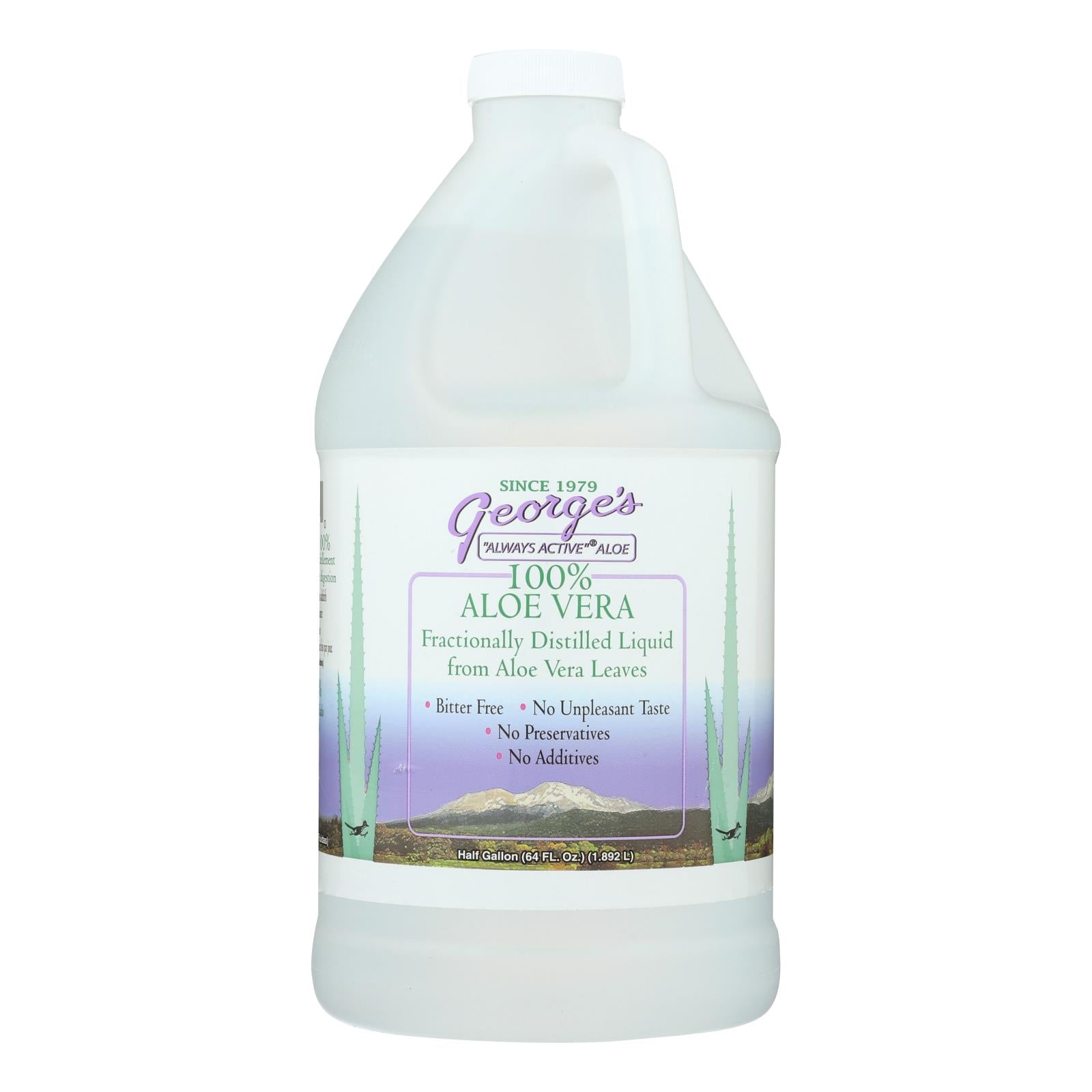 George's Aloe Vera - 64 Fl Oz - GreatEagleInc