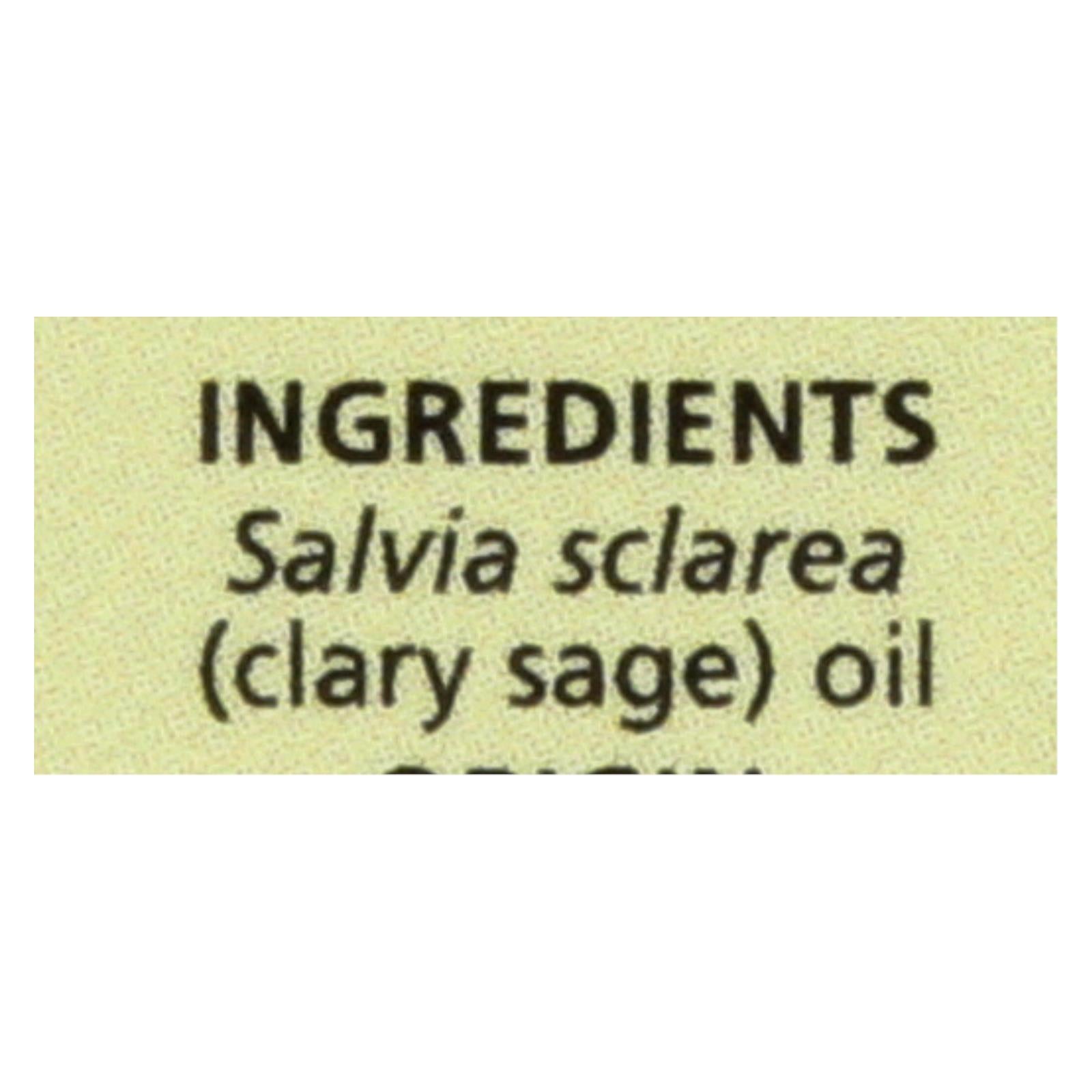 Aura Cacia - Essential Oil Clary Sage - 0.5 Fl Oz - GreatEagleInc