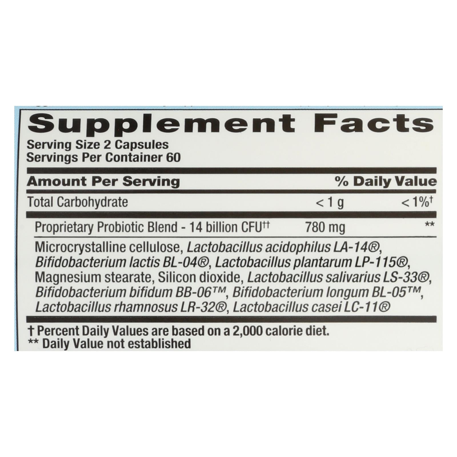 Nutrition Now Pb 8 Pro-biotic Acidophilus For Life - 120 Capsules - Eco-Friendly Home & Grocery