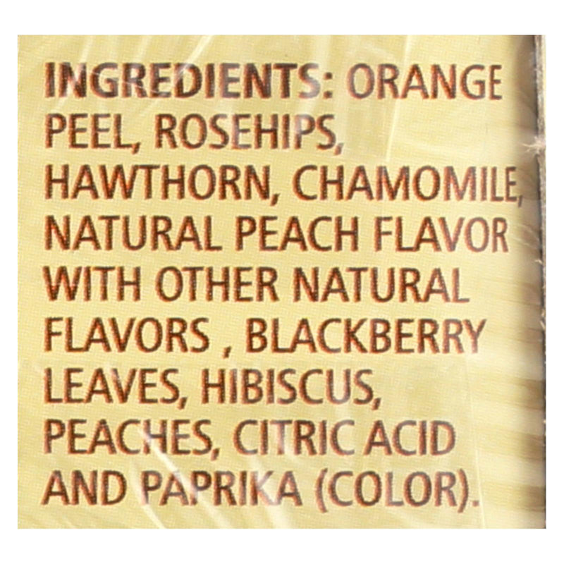 Celestial Seasonings Herbal Tea Caffeine Free Country Peach Passion - 20 Tea Bags - Case Of 6 - GreatEagleInc