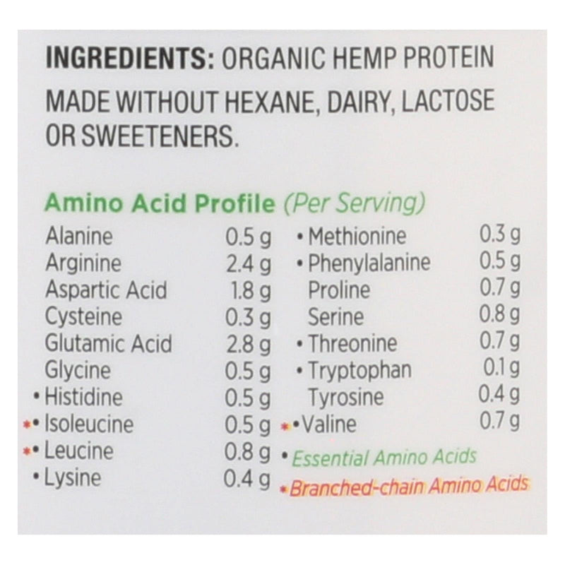 Nutiva Organic Hemp Protein - 16 Oz - Eco-Friendly Home & Grocery