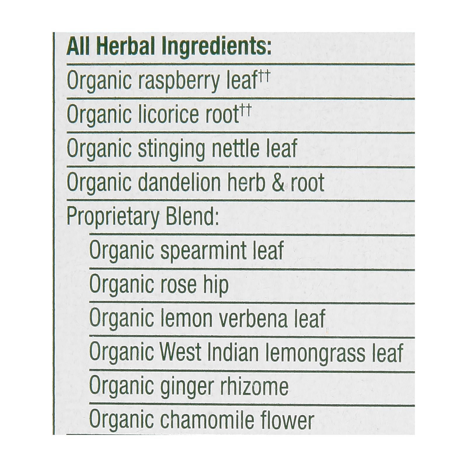Traditional Medicinals Female Toner Herbal Tea - 16 Tea Bags - Case Of 6 - GreatEagleInc