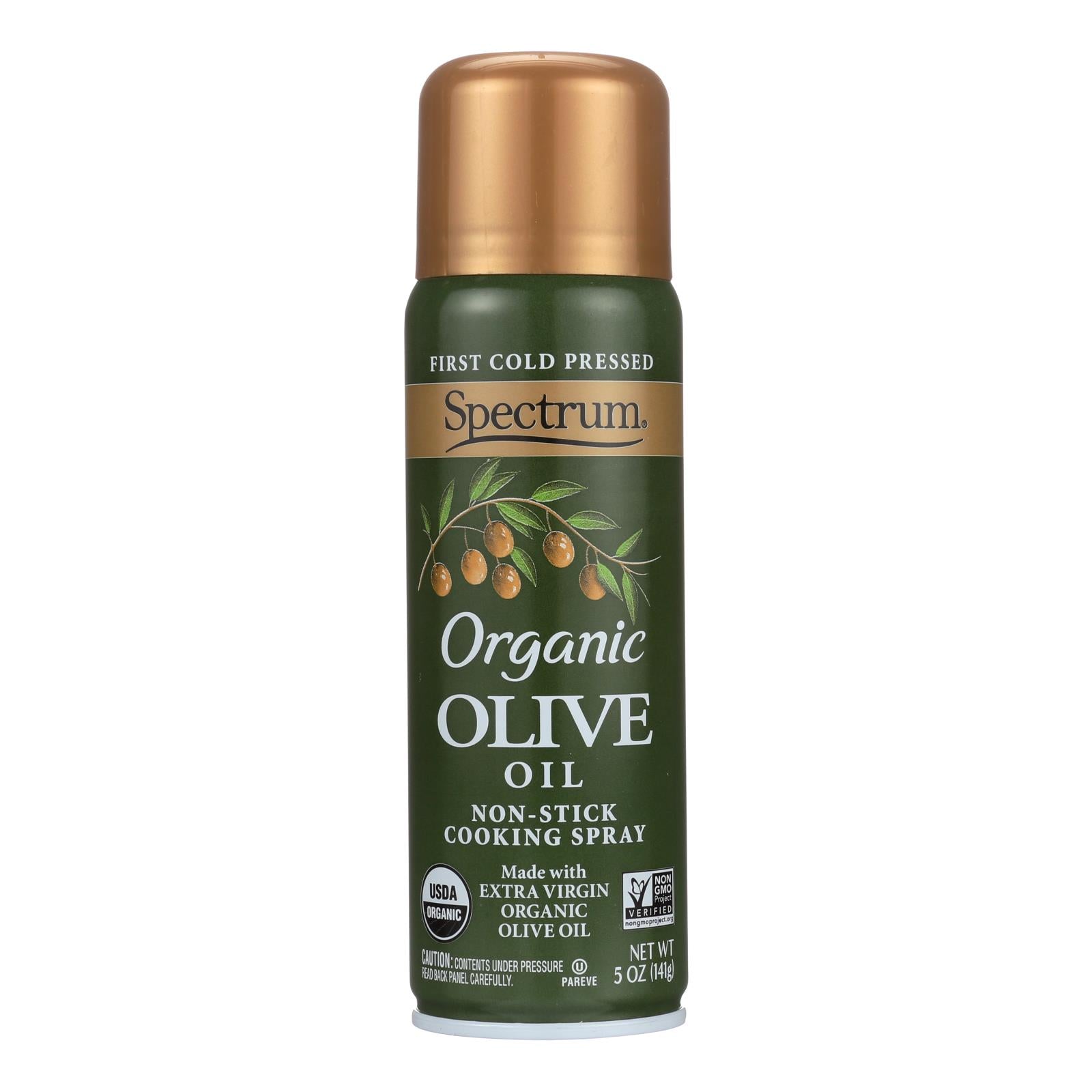 Spectrum Naturals Organic Extra Virgin Olive Spray Oil - Case Of 6 - 5 Fl Oz. - GreatEagleInc