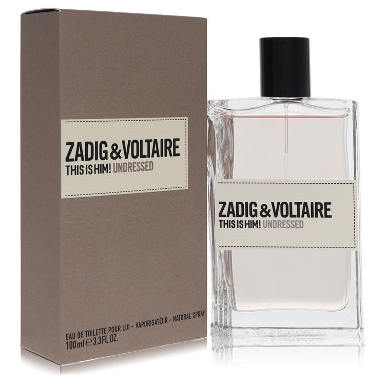 This Is Him Undressed by Zadig & Voltaire Eau De Toilette Spray 3.3 oz for Men Default Title