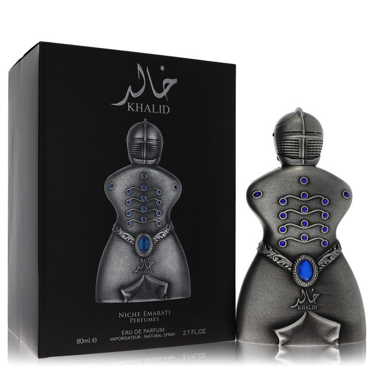 Niche Emarati Khalid by Lattafa Eau De Parfum Spray (Unisex) 2.7 oz for Men Default Title