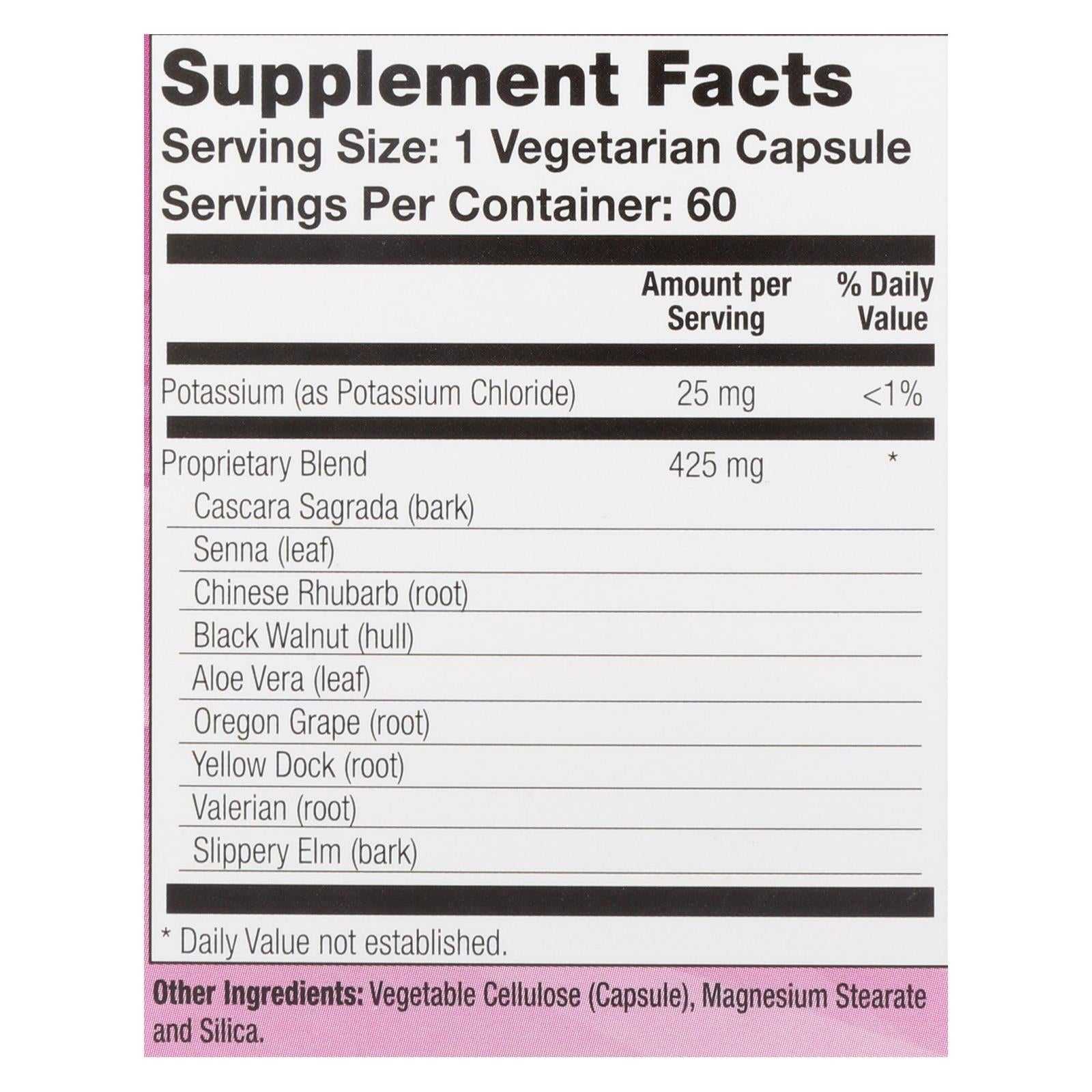 Natural Balance Colon Clenz - 60 Vegetable Capsules - Eco-Friendly Home & Grocery