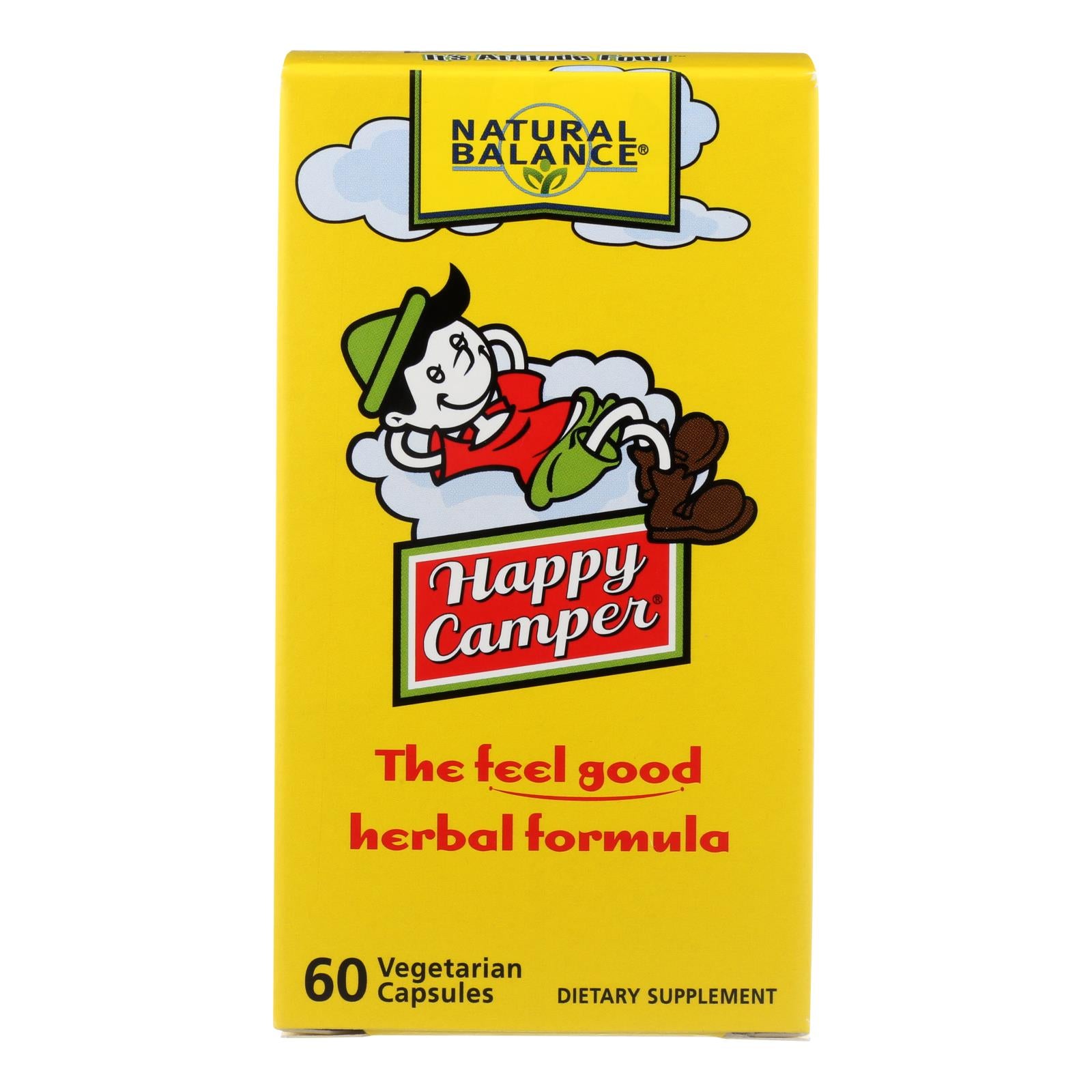 Natural Balance Happy Camper - 60 Vegetarian Capsules - GreatEagleInc