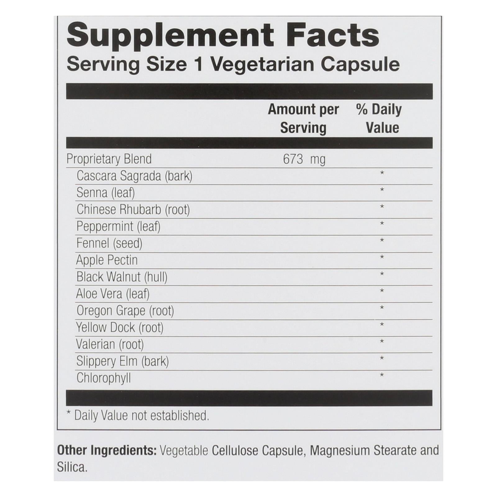 Natural Balance Ultra Colon Clenz - 120 Vegetarian Capsules - Eco-Friendly Home & Grocery