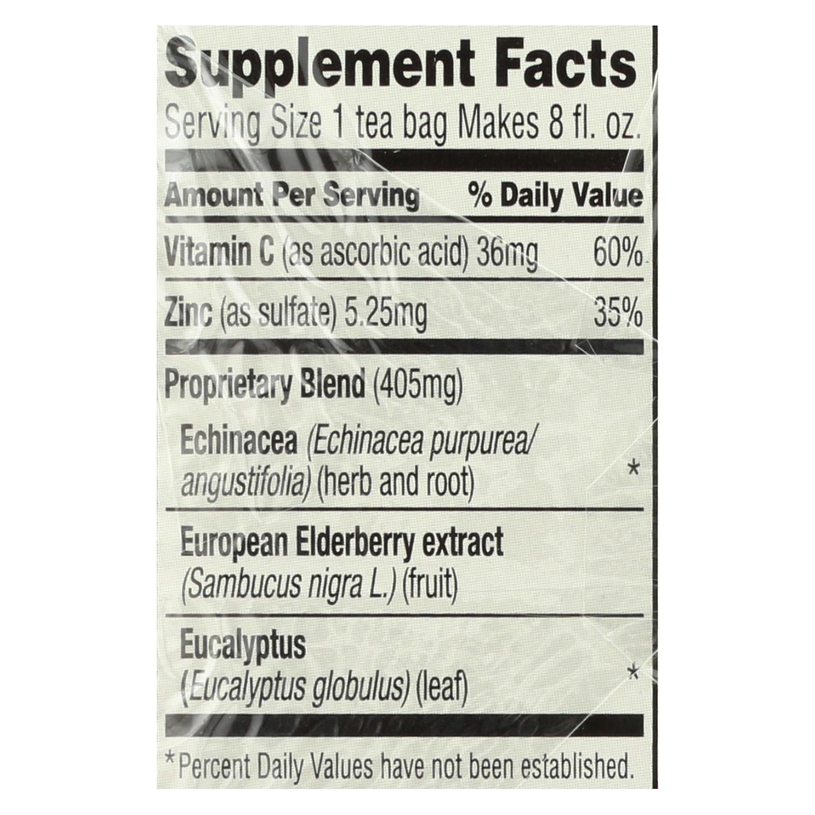 Celestial Seasonings Sleepytime Echinacea Complete Care Wellness Tea - 20 Tea Bags - Case Of 6 - GreatEagleInc