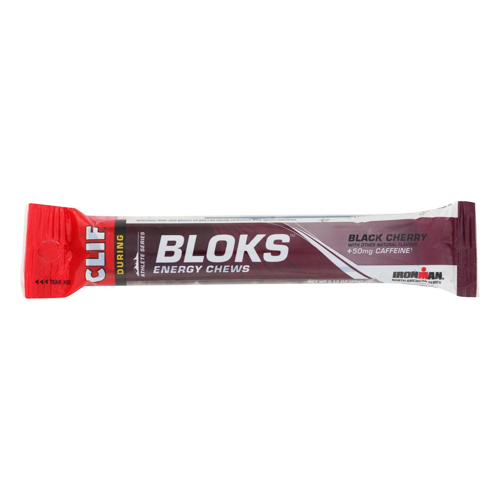 Clif Bar Clif Shot Bloks - Organic Black Cherry - Case Of 18 - 2.1 Oz - GreatEagleInc
