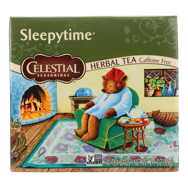 Celestial Seasonings Herbal Tea - Sleepytime - Caffeine Free - Case Of 6 - 40 Bags - GreatEagleInc