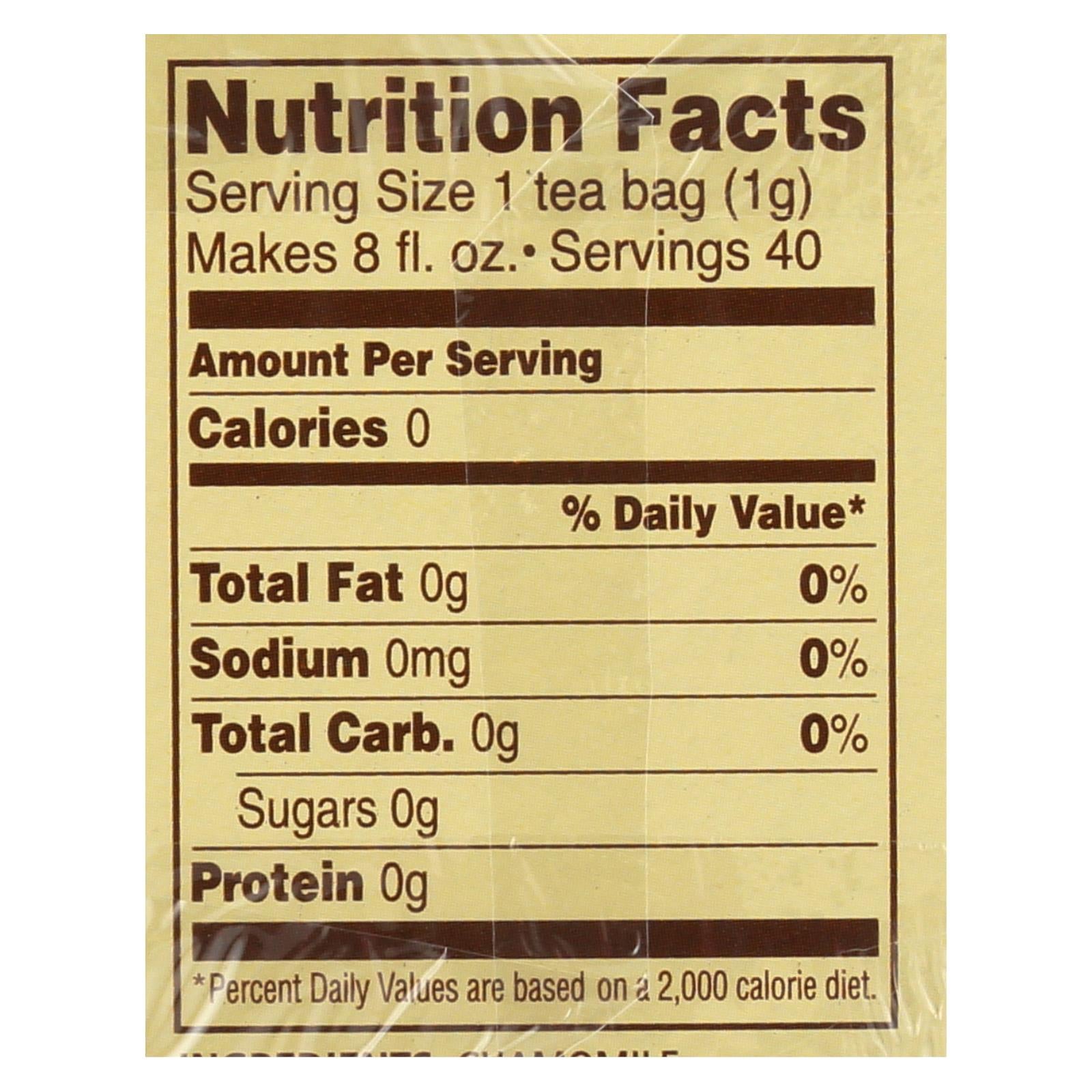 Celestial Seasonings Herbal Tea - Sleepytime - Caffeine Free - Case Of 6 - 40 Bags - GreatEagleInc