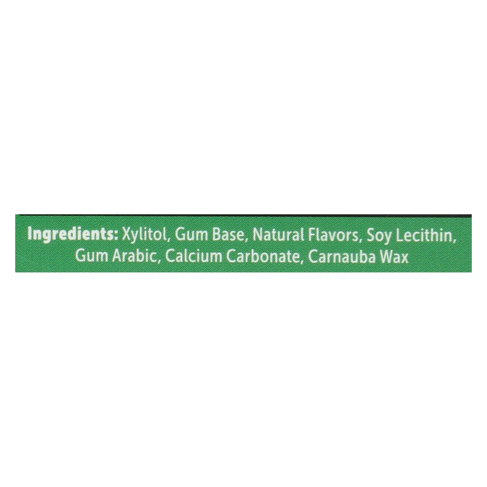 Epic Dental - Xylitol Gum - Spearmint - Case Of 12 - 12 Pack - GreatEagleInc