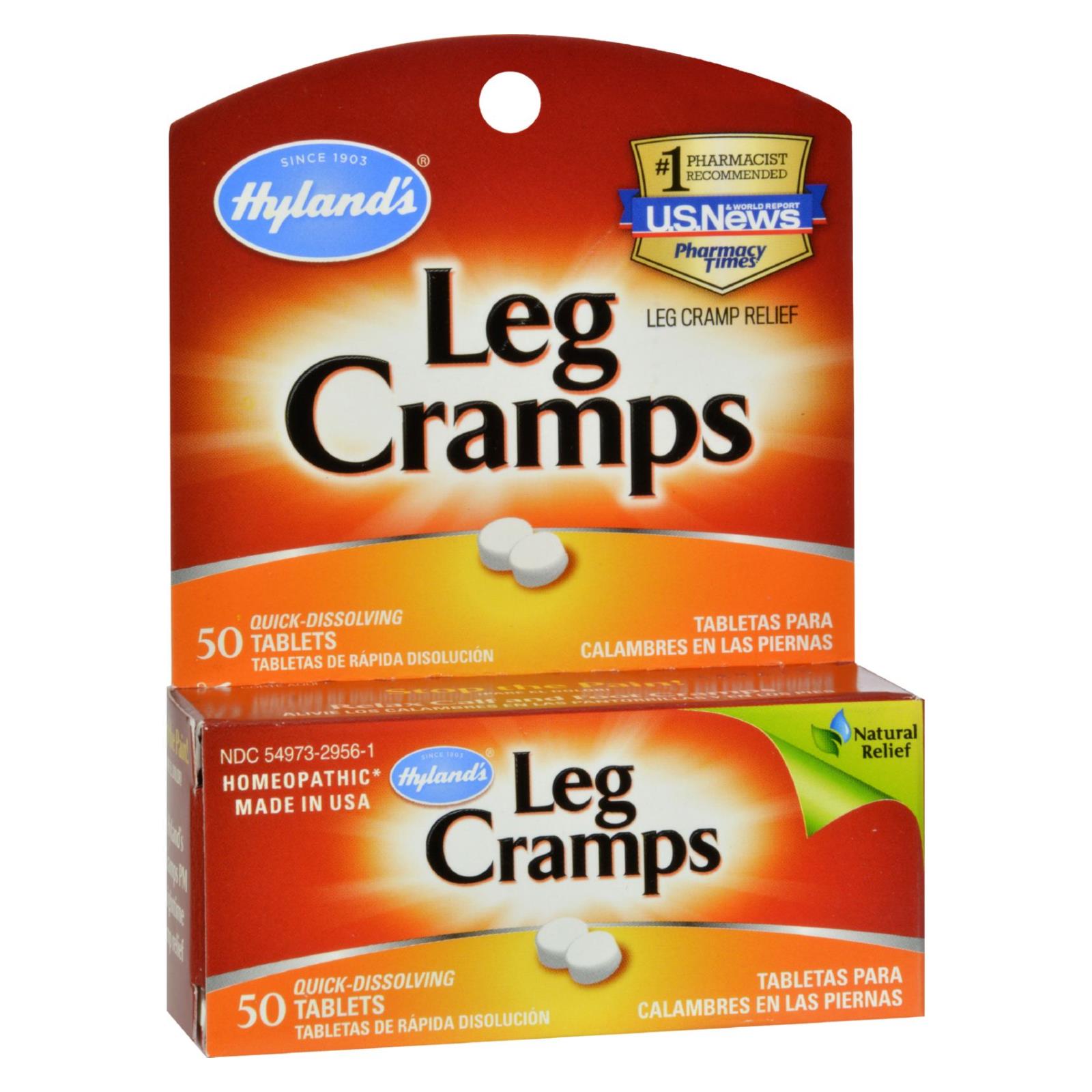 Hyland's Leg Cramps - 50 Quick Disolving Tablets - GreatEagleInc