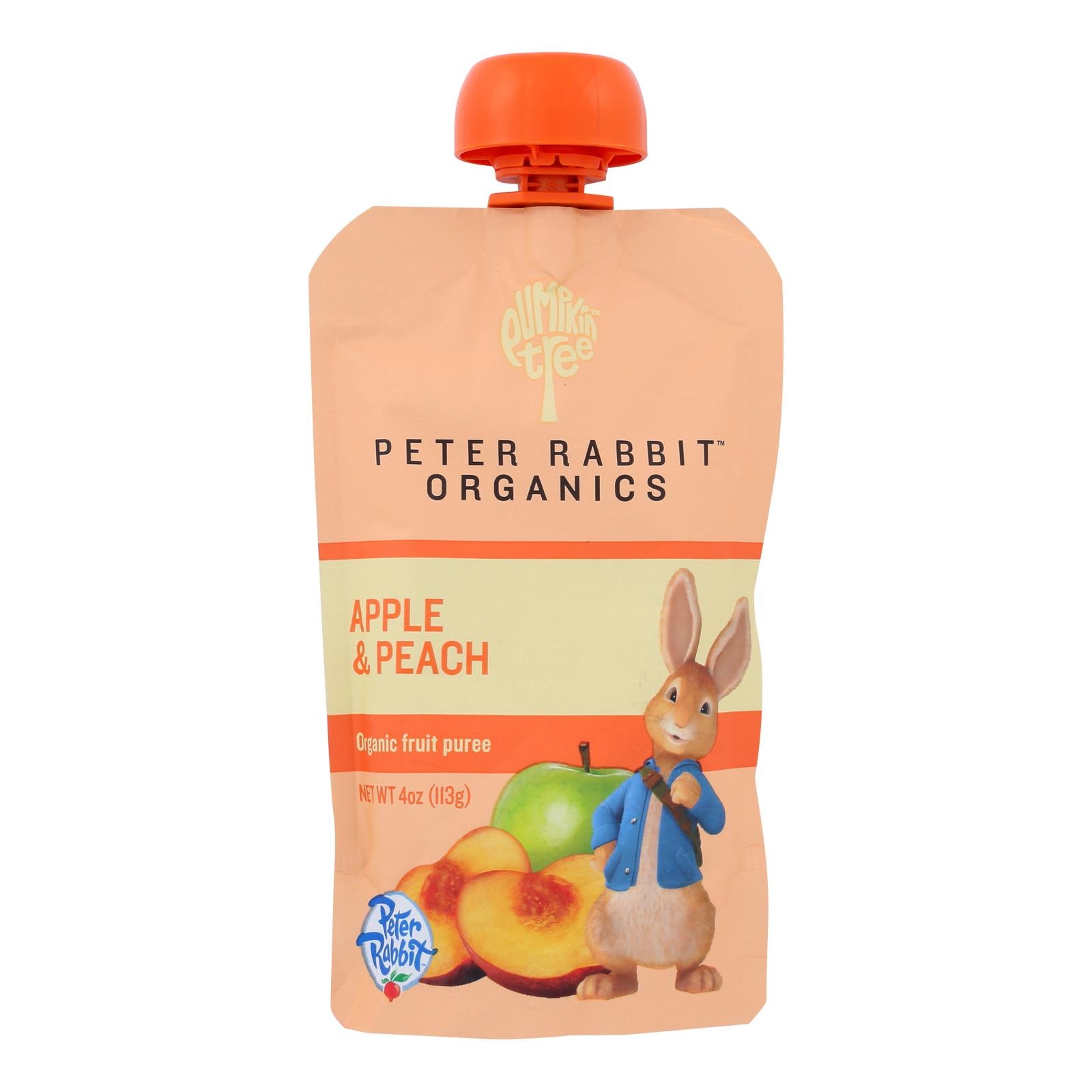 Peter Rabbit Organics Fruit Snacks - Peach And Apple - Case Of 10 - 4 Oz. - GreatEagleInc