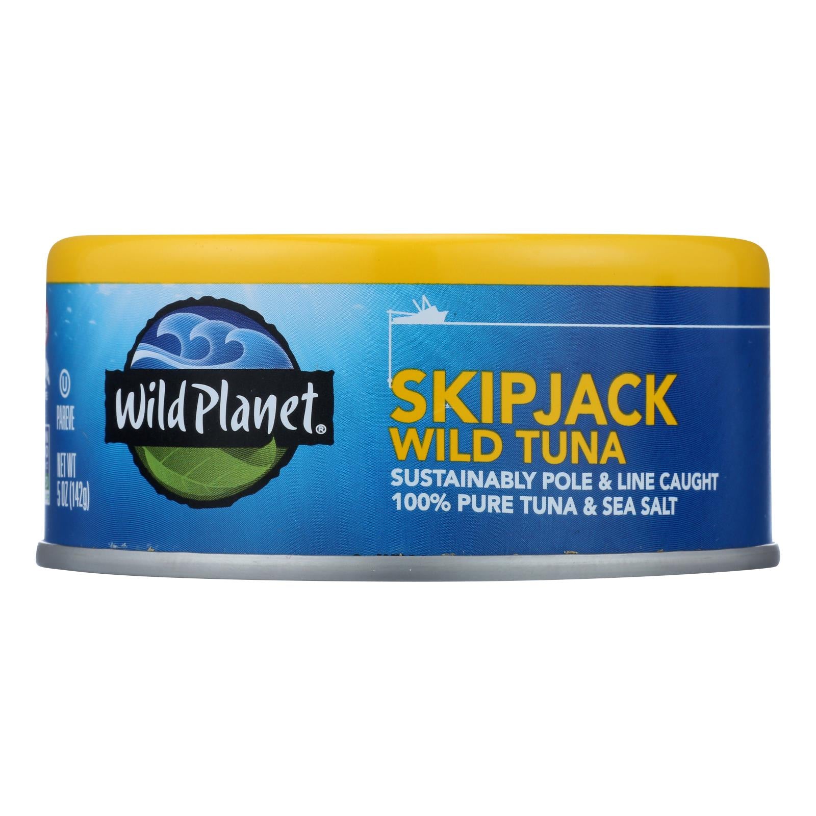 Wild Planet Wild Skipjack Light Tuna - Case Of 12 - 5 Oz. - GreatEagleInc