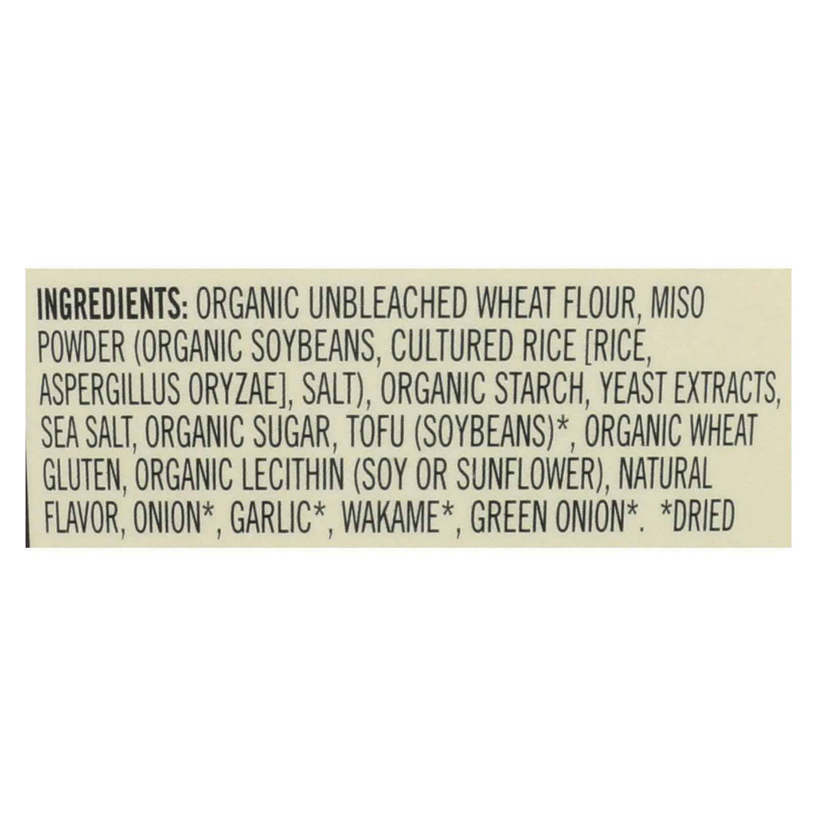 Dr. Mcdougall's Vegan Miso Ramen Soup Big Cup With Noodles - Case Of 6 - 1.9 Oz. - GreatEagleInc