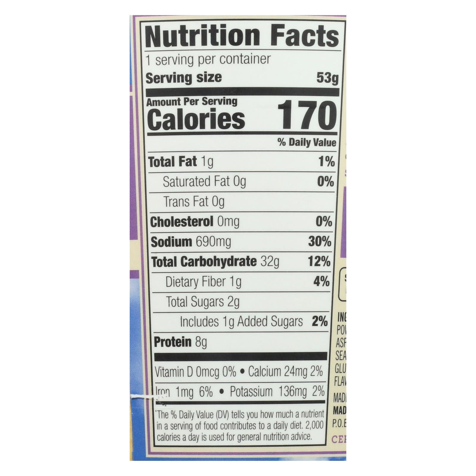 Dr. Mcdougall's Vegan Miso Ramen Soup Big Cup With Noodles - Case Of 6 - 1.9 Oz. - GreatEagleInc