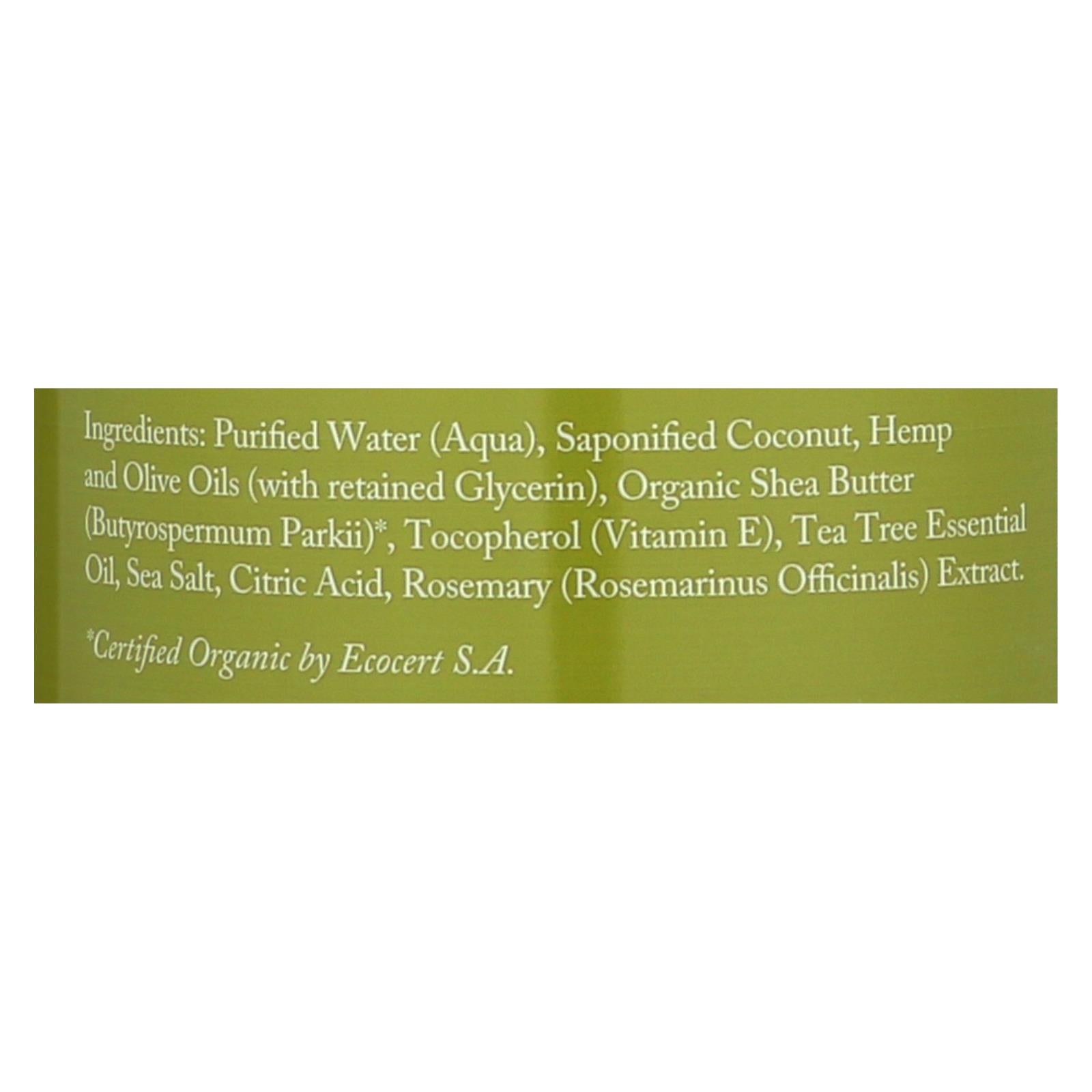 Dr. Woods Shea Vision Pure Castile Soap Tea Tree - 32 Fl Oz - Eco-Friendly Home & Grocery
