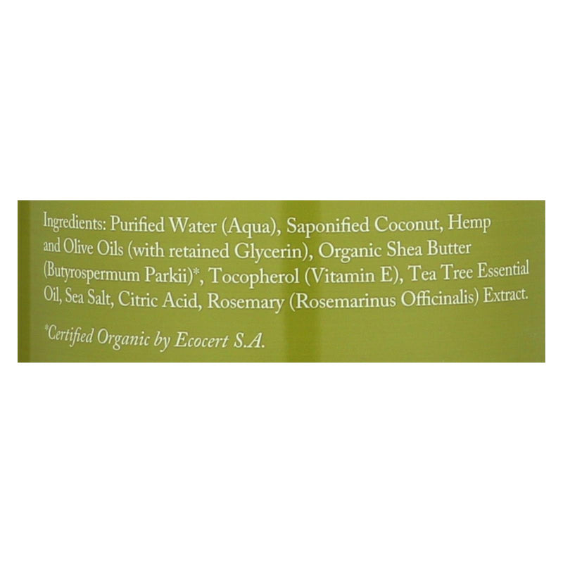 Dr. Woods Shea Vision Pure Castile Soap Tea Tree - 32 Fl Oz - Eco-Friendly Home & Grocery