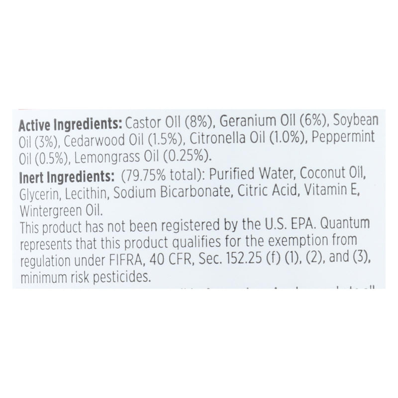 Quantum Buzz Away Extreme Insect Repellent - 4 Fl Oz - Eco-Friendly Home & Grocery
