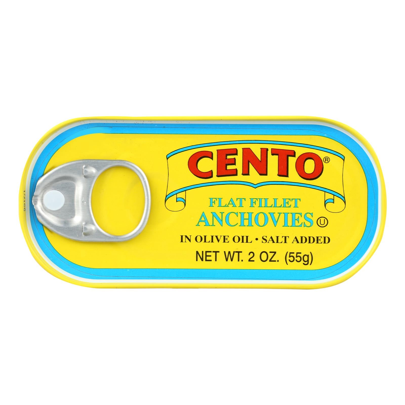 Cento - Cento Flat Anchovy - Case Of 25 - 2 Fl Oz. - GreatEagleInc