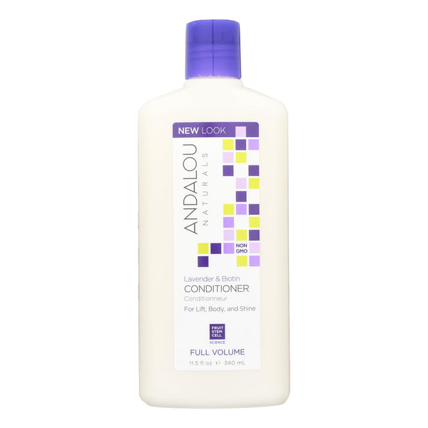 Andalou Naturals Full Volume Conditioner Lavender And Biotin - 11.5 Fl Oz - GreatEagleInc