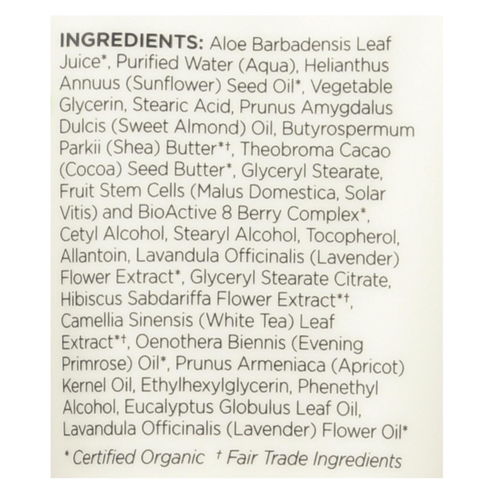 Andalou Naturals Hand Cream Lavender Shea - 3.4 Fl Oz - GreatEagleInc