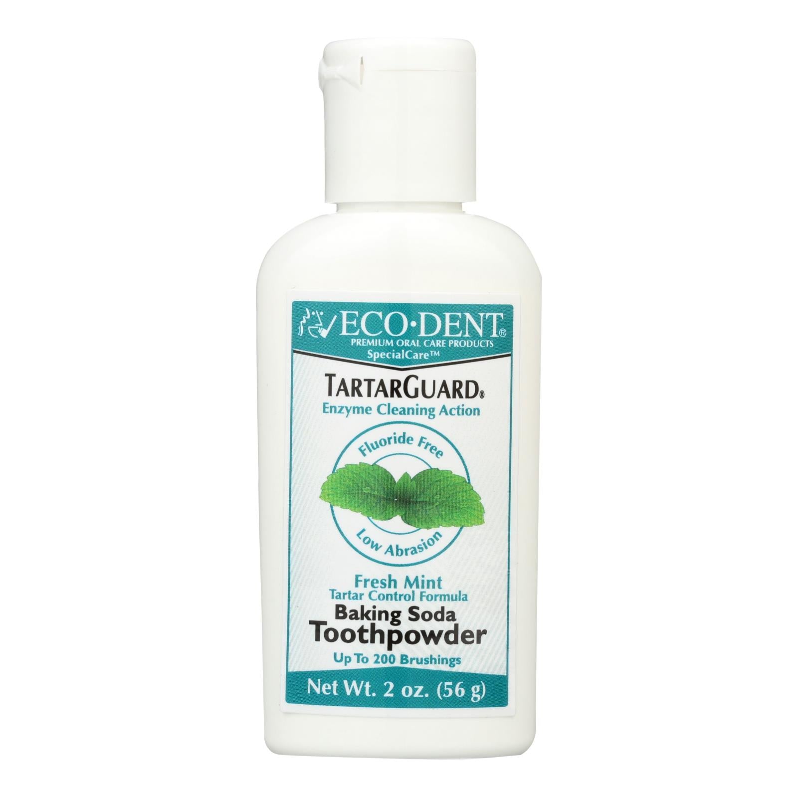 Eco-dent Toothpowder Tartar Guard - 2 Oz - Eco-Friendly Home & Grocery