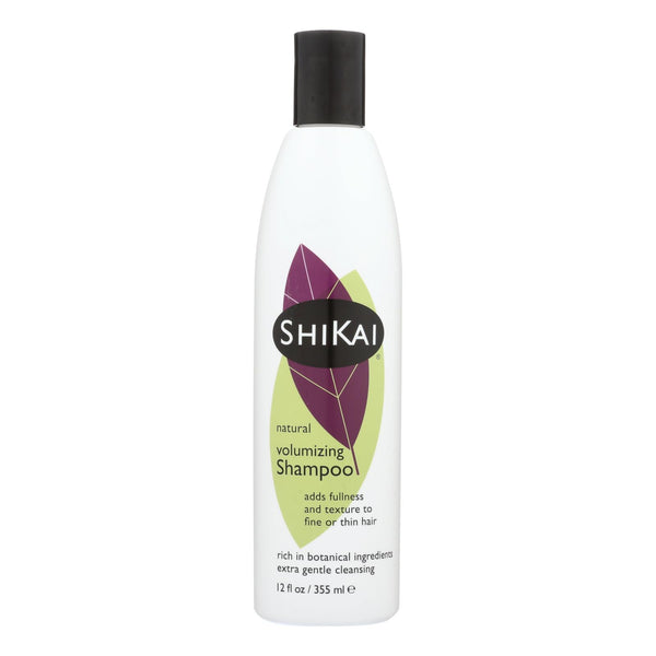 Shikai Natural Volumizing Shampoo - 12 Fl Oz - Eco-Friendly Home & Grocery