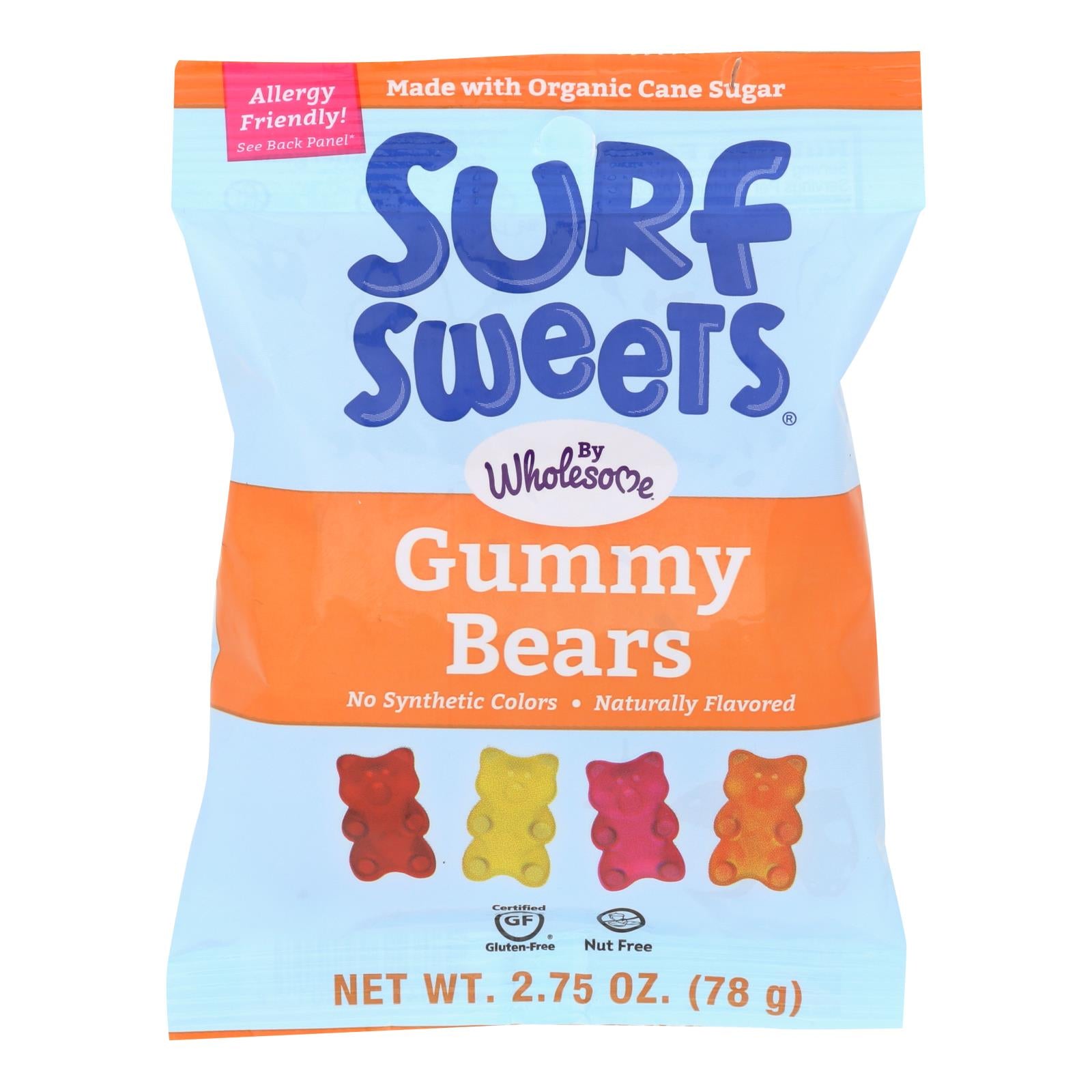 Surf Sweets Gummy Worms - Sweet - Case Of 12 - 2.75 Oz. - Eco-Friendly Home & Grocery
