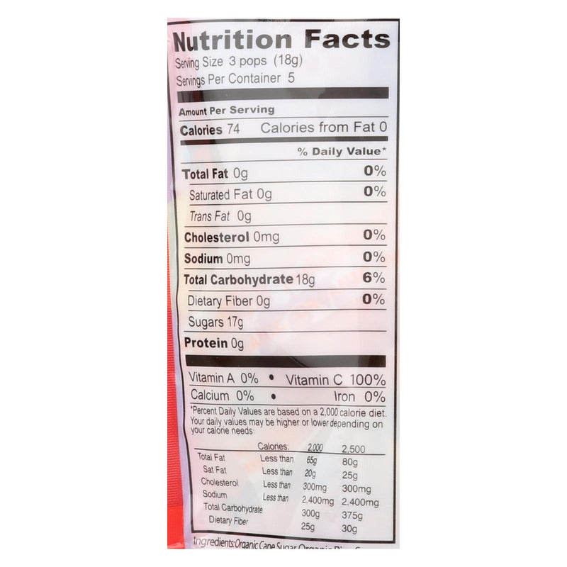 Yummy Earth Organic Lollipops Assorted Flavors - 3 Oz - Case Of 6 - GreatEagleInc